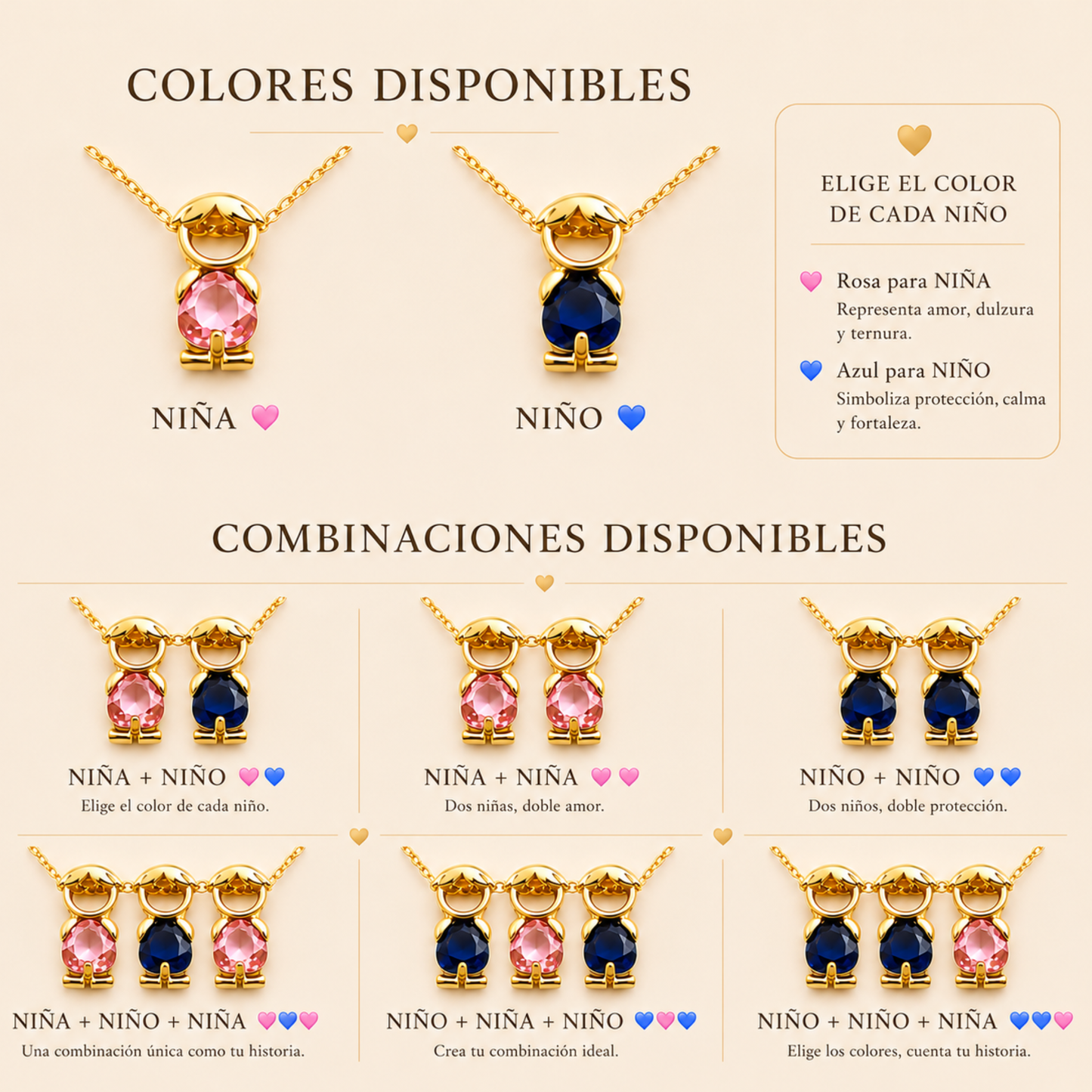 Collar Alma Dorada™ | Amor de Mamá
